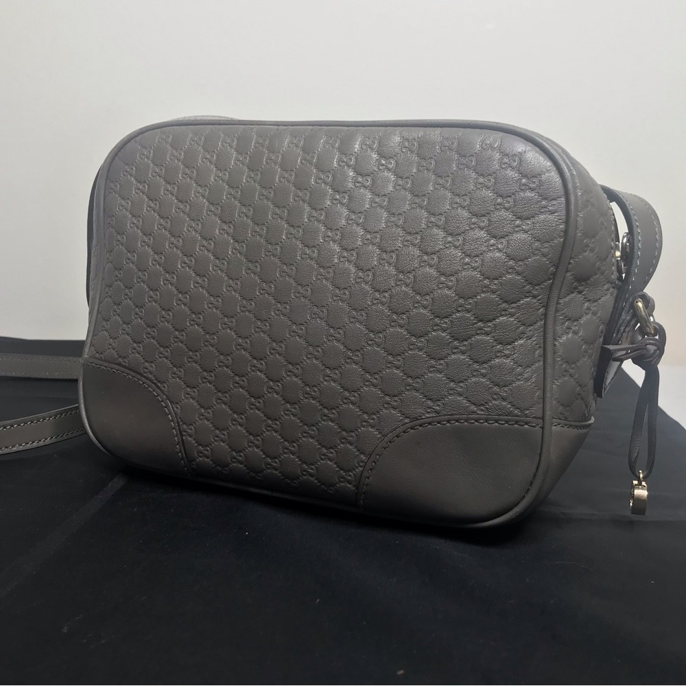 Gucci MicroGuccissima Bree Leather Crossbody - Picture 9 of 14